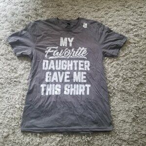 Dad Gift: Favorite Daughter Tshirt - Men's Medium NWT